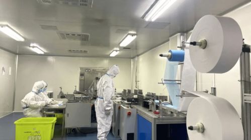 我市首家口罩廠開足馬力生產(chǎn),全力以赴保證口罩供應
